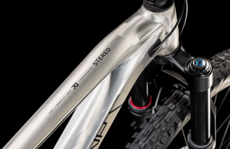 Cube Stereo One77 Race MTB-Fully 29" rawmetal´n´black