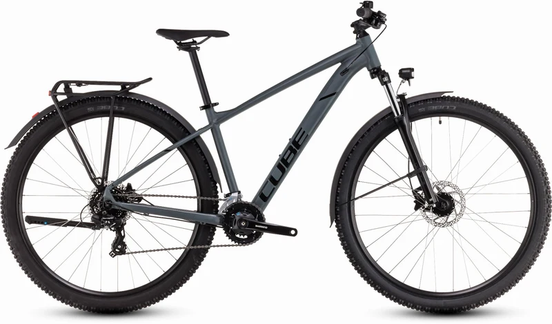 Cube Aim One Allroad MTB-Hardtail Diamant foggyblack´n´black