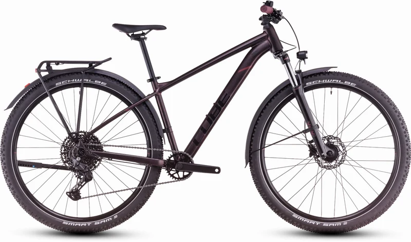 Cube Aim SLX Allroad MTB-Hardtail Diamant orbitred´n´black