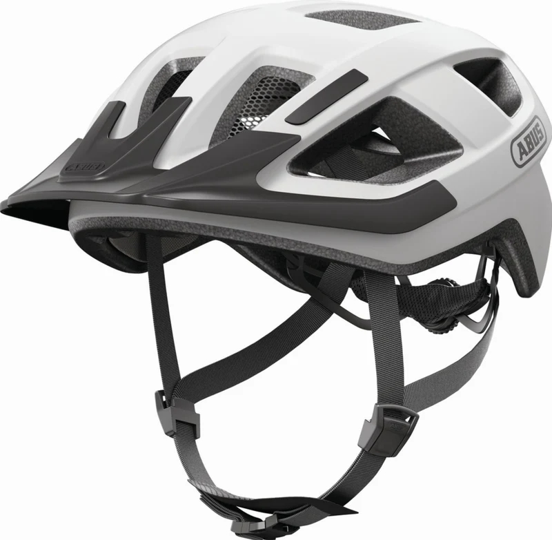 Abus Aduro 3.0 LED Helm polar white