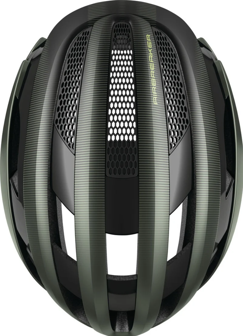 Abus AirBreaker Rennrad-Helm olive green