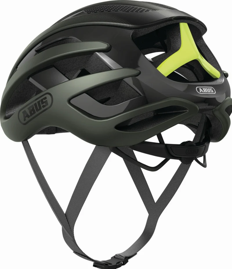 Abus AirBreaker Rennrad-Helm olive green