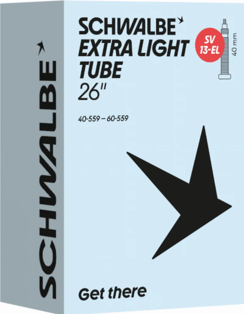 Schwalbe Extra Light Schlauch 26" NR. 13-EL schwarz ETRTO 40/60-559