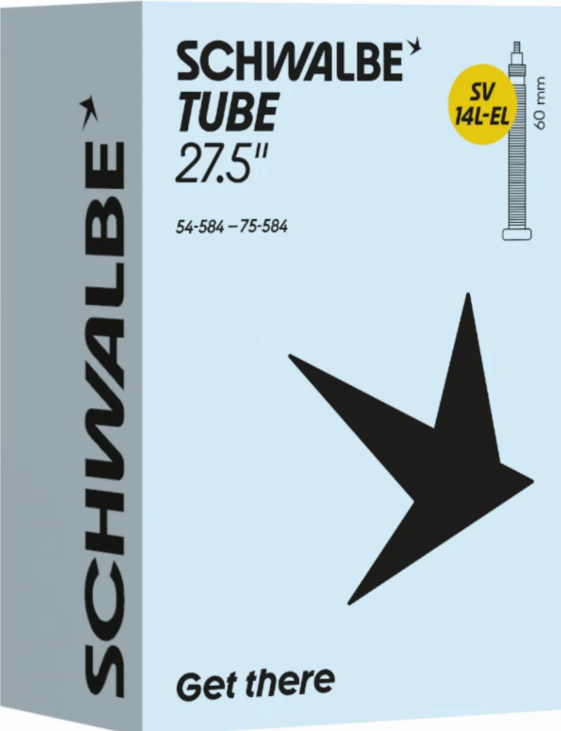 Schwalbe Extra Light Schlauch 27,5" NR. 14L-EL schwarz ETRTO 54/75-584