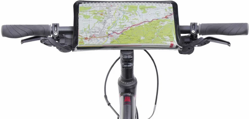 KLICKfix Freeliner Kartenhalter transparent/schwarz
