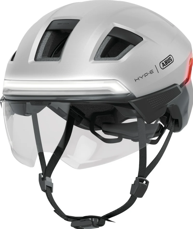 Abus Hyp-E BL.Ace Helm gleam silver
