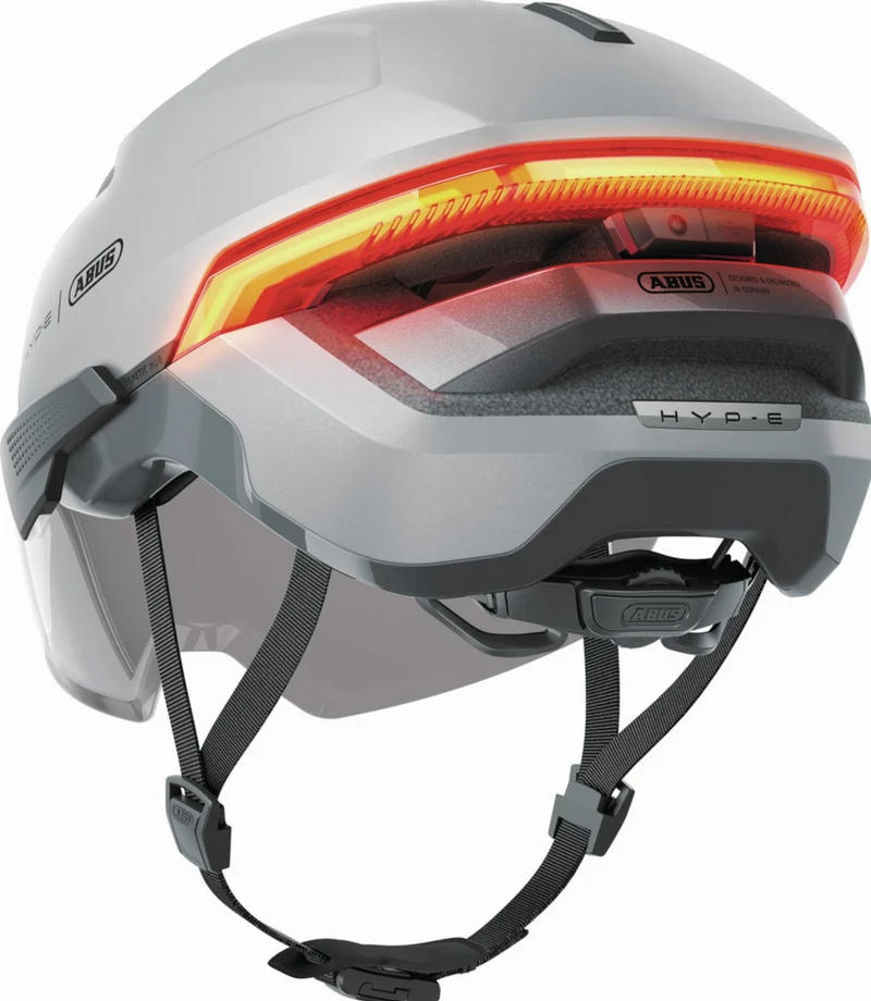 Abus Hyp-E BL.Ace Helm gleam silver