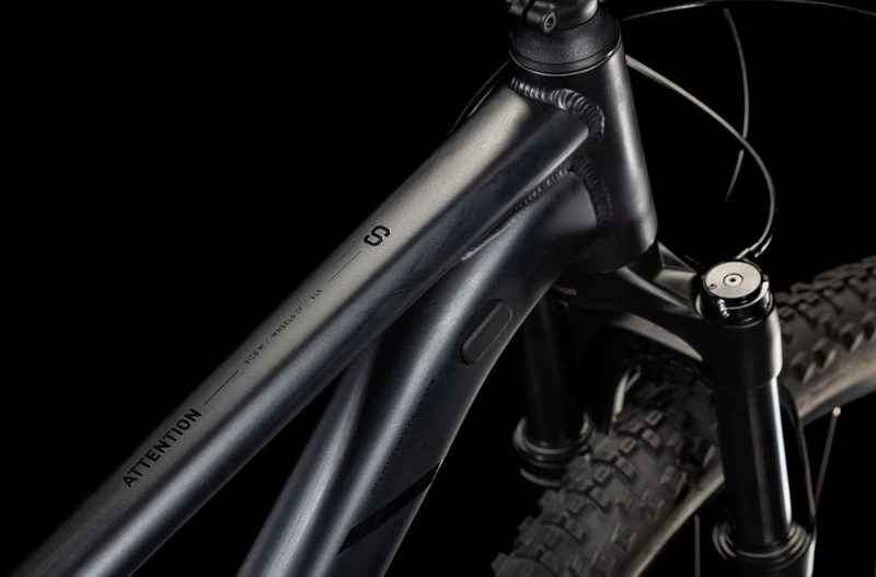 Cube Attention SLX MTB-Hardtail Diamant blackmetal´n´black