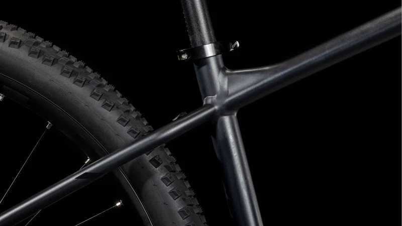 Cube Attention SLX MTB-Hardtail Diamant blackmetal´n´black