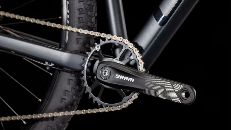 Cube Attention SLX MTB-Hardtail Diamant blackmetal´n´black