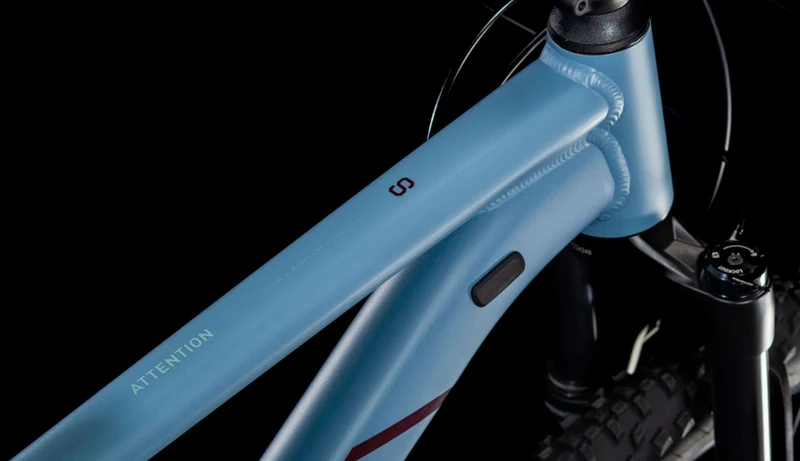 Cube Attention SLX MTB-Hardtail Diamant pigeonblue´n´rubyred