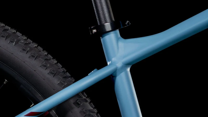 Cube Attention SLX MTB-Hardtail Diamant pigeonblue´n´rubyred
