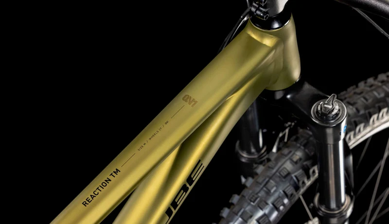 Cube Reaction TM One MTB-Hardtail Diamant goldenlime´n´black
