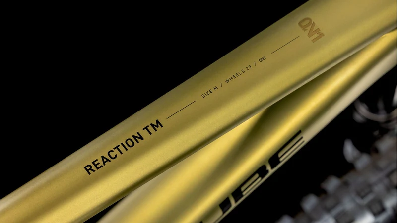 Cube Reaction TM One MTB-Hardtail Diamant goldenlime´n´black