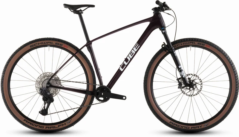 Cube Reaction C:62 Race MTB-Hardtail Diamant 29" liquidred´n´white