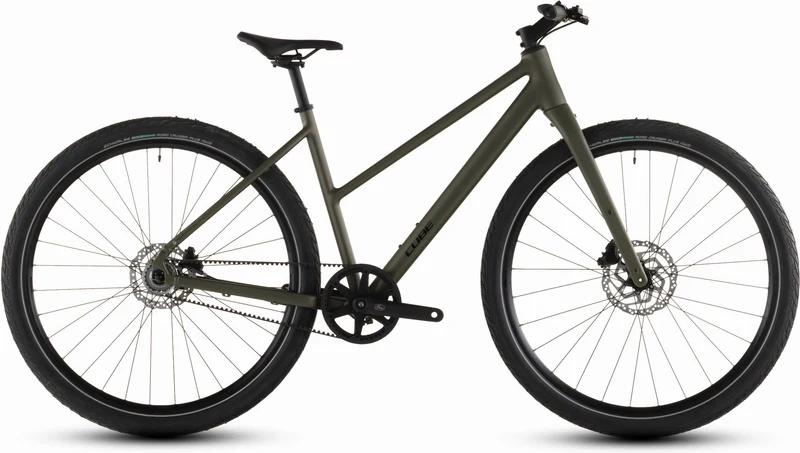 Cube Editor One Cityrad Trapeze 28" reedgreen´n´black