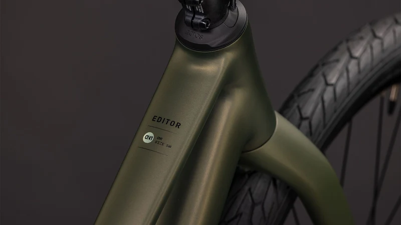 Cube Editor One Cityrad Trapeze 28" reedgreen´n´black