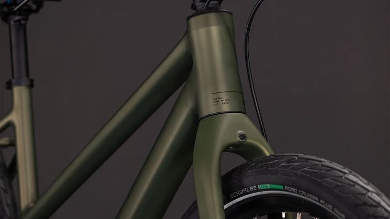 Cube Editor One Cityrad Trapeze 28" reedgreen´n´black