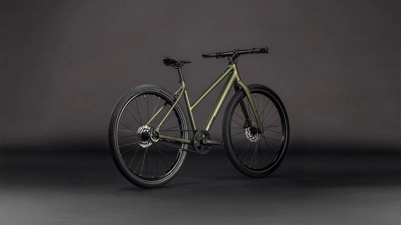 Cube Editor One Cityrad Trapeze 28" reedgreen´n´black