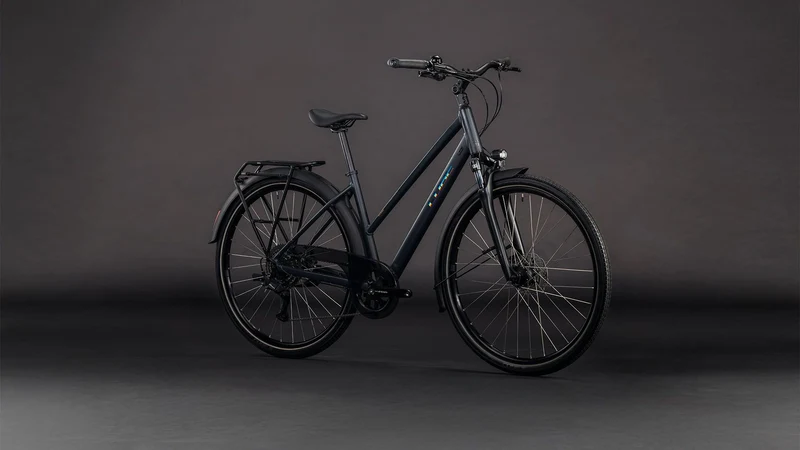 Cube Touring One Trekkingrad Trapeze 28" night´n´chrome