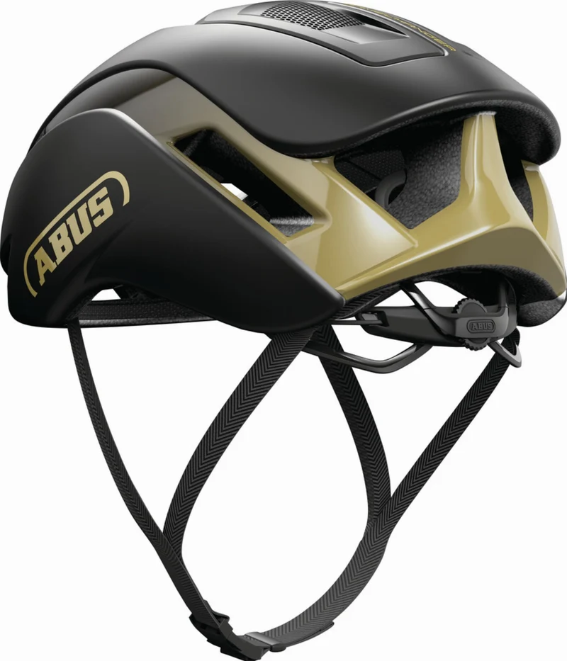 Abus GameChanger 2.0 Rennrad-Helm black gold
