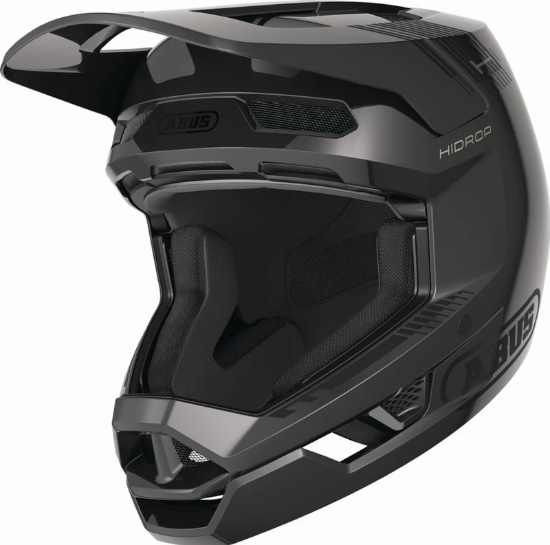 Abus HiDrop MTB-Helm shiny black