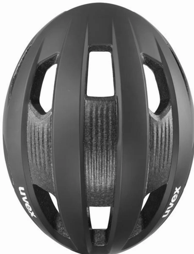 Uvex Rise CC Rennrad-Helm all black matt
