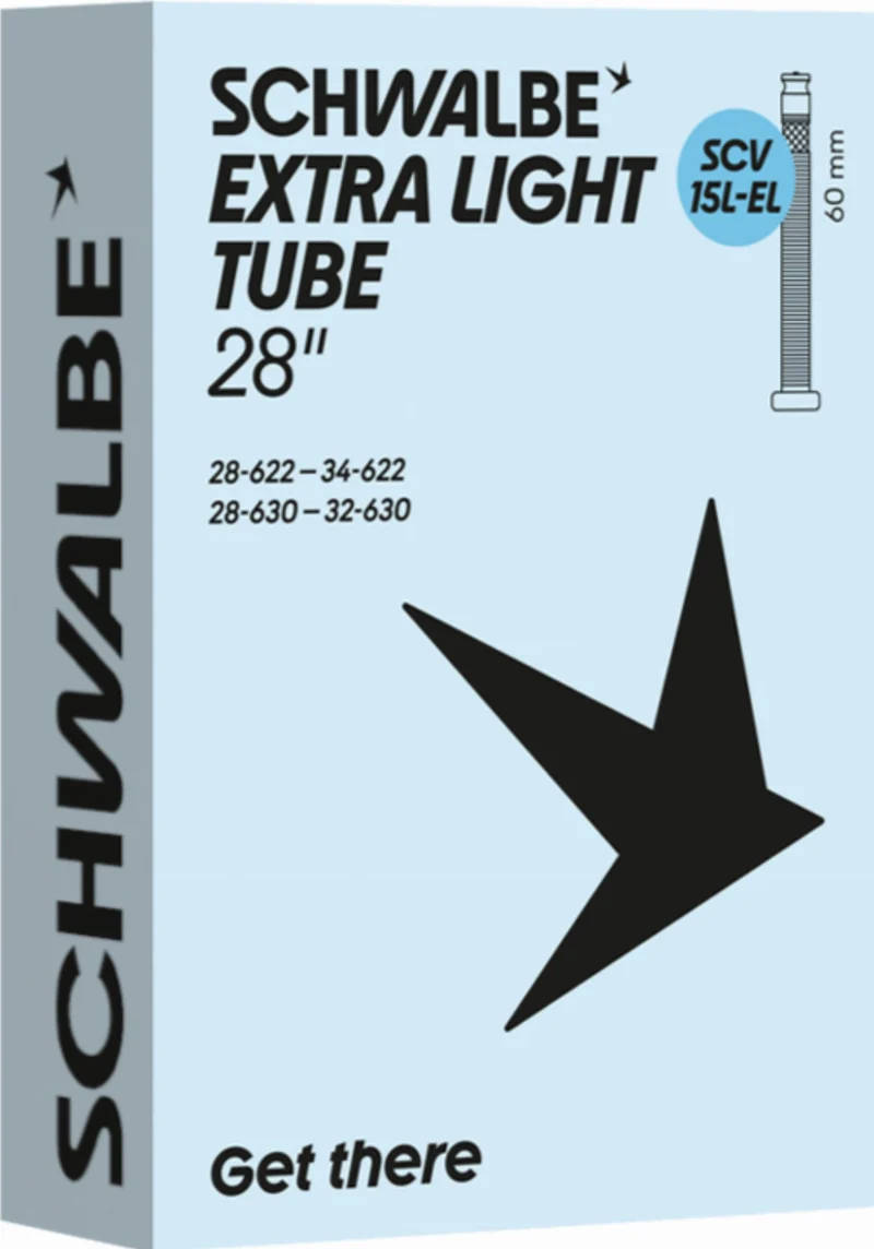 Schwalbe Extra Light Schlauch 28" NR. 15L-EL schwarz ETRTO 28/34-622/630