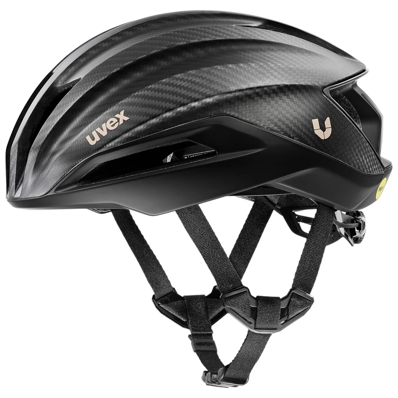 Uvex Ultimate Surge Carbon Mips Rennrad-Helm all black matt