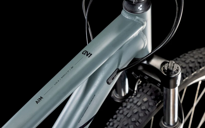 Cube Aim One MTB-Hardtail Diamant foggyblack´n´black