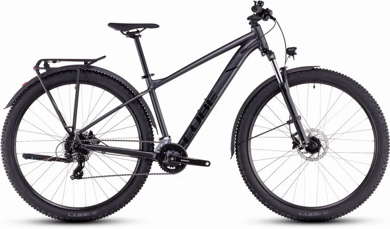 Cube Aim One Allroad MTB-Hardtail Diamant slateblack´n´black