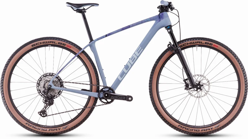 Cube Reaction C:62 Race MTB-Hardtail Diamant 29" pigeonblue´n´art