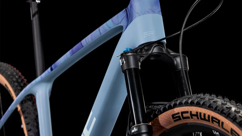 Cube Reaction C:62 Race MTB-Hardtail Diamant 29" pigeonblue´n´art