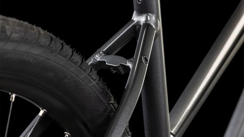 Cube Hyde One Cityrad Trapeze 28" graphite´n´black