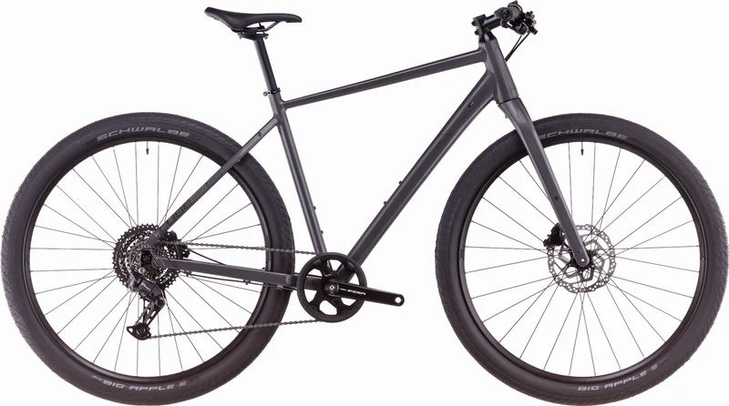 Cube Hyde One Cityrad Diamant 28" graphite´n´black