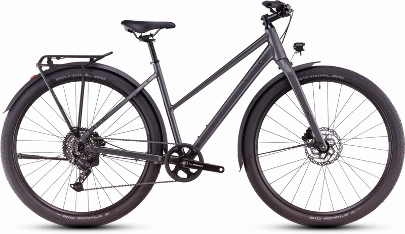 Cube Hyde One FE Cityrad Trapeze 28" graphite´n´black