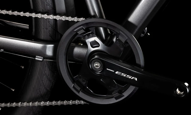 Cube Hyde One FE Cityrad Trapeze 28" graphite´n´black