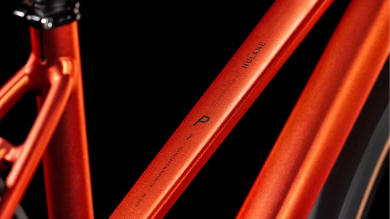 Cube Nulane Pro FE Fitnessbike Trapeze 28" fireorange´n´black