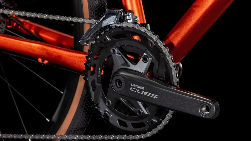 Cube Nulane Pro Fitnessbike Trapeze 28" fireorange´n´black