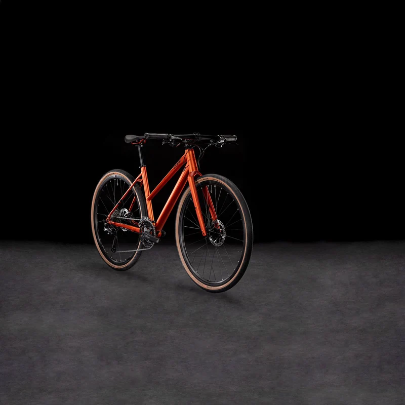 Cube Nulane Pro Fitnessbike Trapeze 28" fireorange´n´black