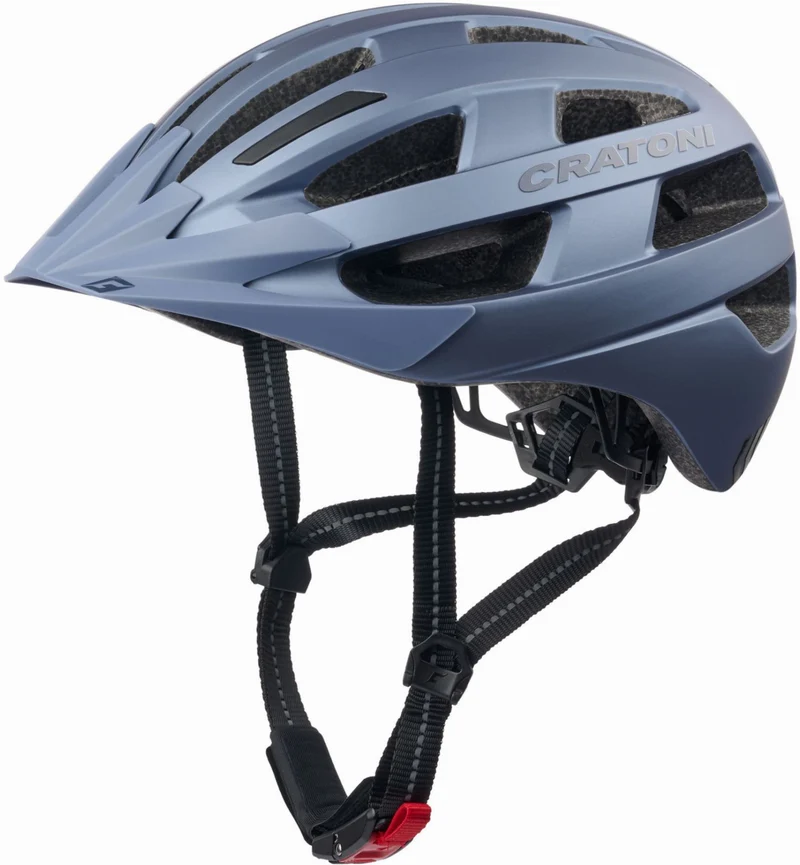 Cratoni Velo-X Helm metallicblue matt