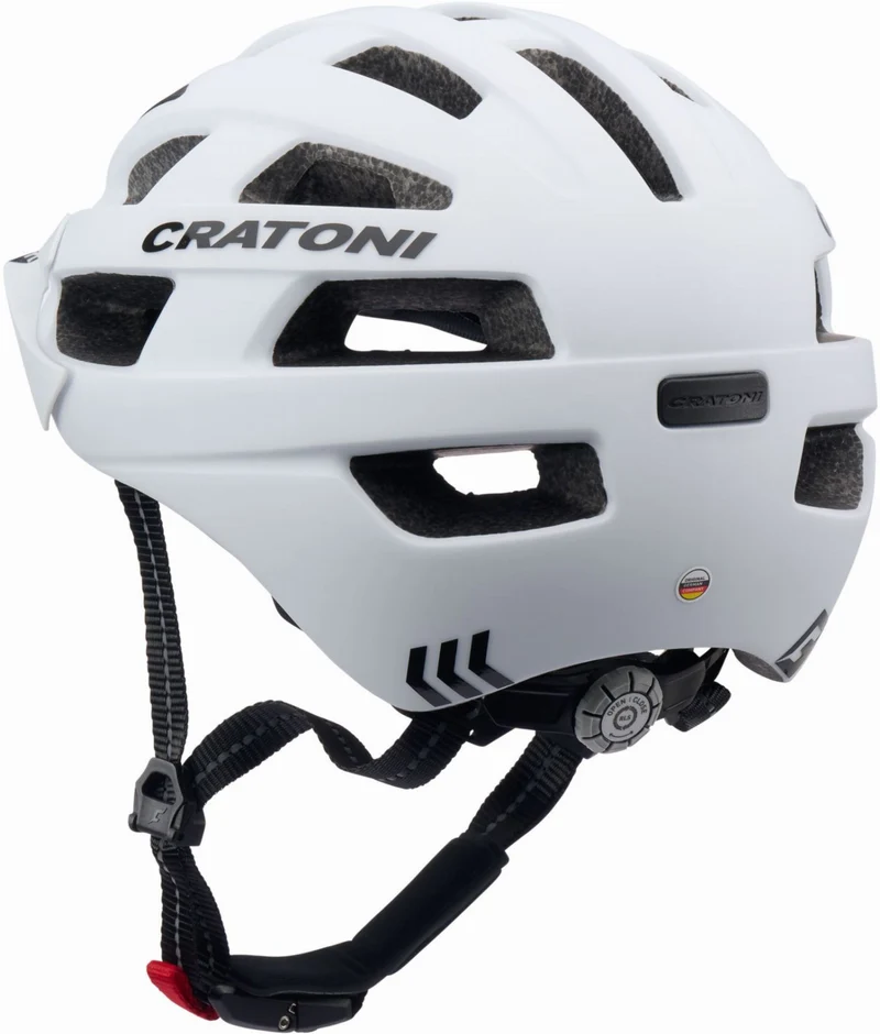 Cratoni Velo-X Helm white matt