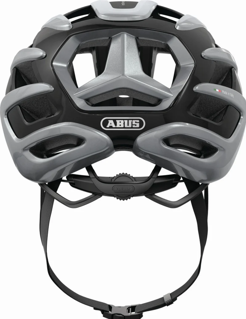 Abus AirBreaker 2.0 Rennrad-Helm graphite silver
