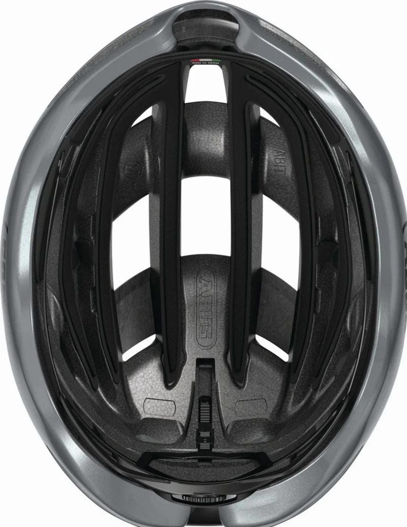 Abus AirBreaker 2.0 Rennrad-Helm graphite silver