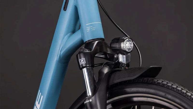 Cube Touring One Trekkingrad Easy Entry 28" bluebird´n´grey