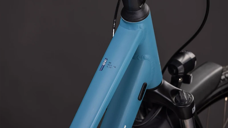 Cube Touring One Trekkingrad Trapeze 28" bluebird´n´grey