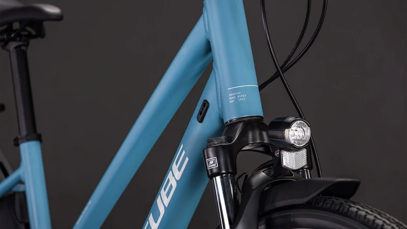 Cube Touring One Trekkingrad Trapeze 28" bluebird´n´grey