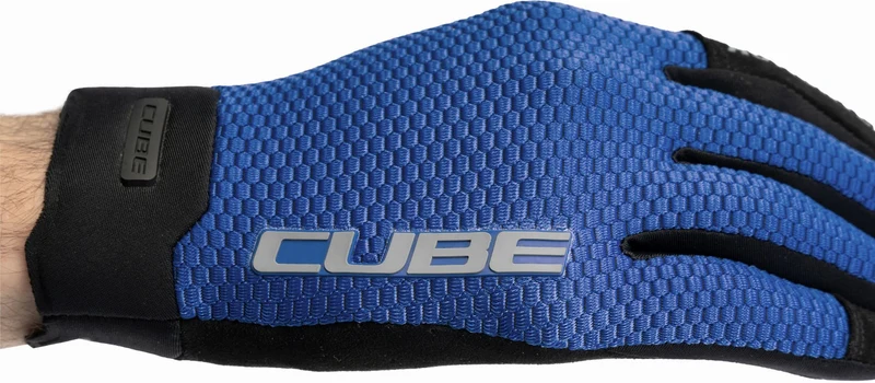 Cube Gravity X Actionteam Handschuhe lang blue