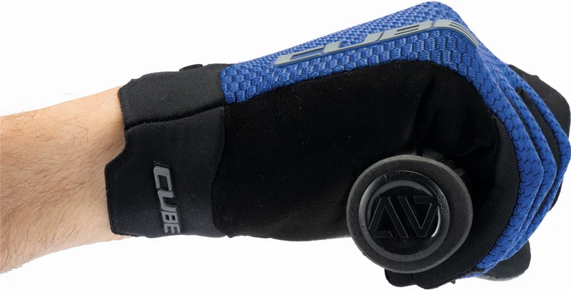Cube Gravity X Actionteam Handschuhe lang blue