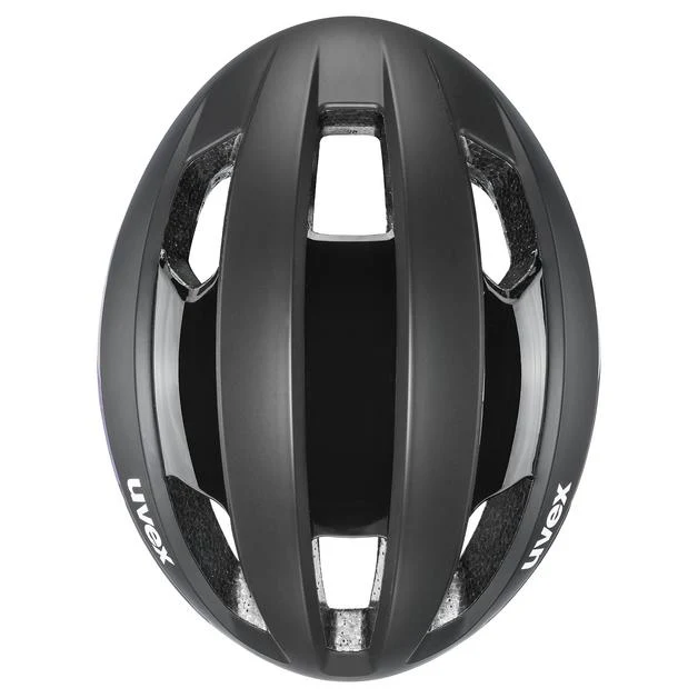 Uvex Rise Pro Mips Rennrad-Helm black-galaxy matt